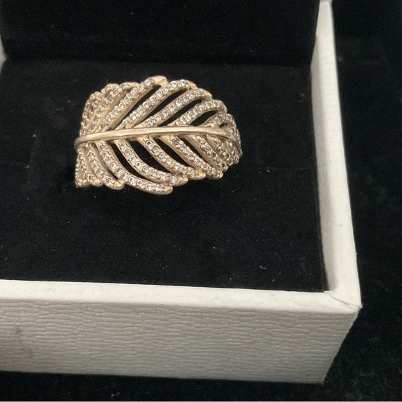 Pandora feathers ring size 50 - Picture 3 of 7